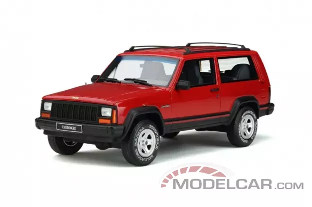 Ottomobile Jeep Cherokee 2.5 EFI 1995 Flame Red 1:18 OT738