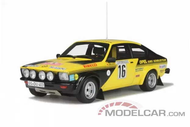 Ottomobile Kadett C GTE Group 4 Monte Carlo 1976 Rohrl Berger Yellow Brillantgelb 1:18 OT195