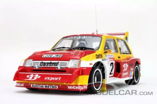 Ottomobile MG Metro 6R4 Rally red yellow 1:18 OT067