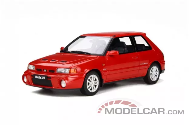 Ottomobile Mazda 323 GT-R 1992 Blaze Red SQ 1:18 OT255