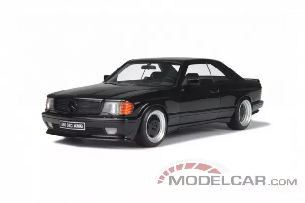 Ottomobile Mercedes-Benz 560 SEC AMG C126 1987 black 1:18 OT187