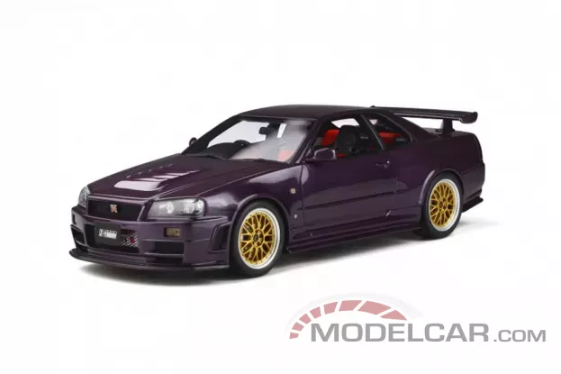 Ottomobile Nissan Skyline GT-R Nismo Z-Tune R34 Midnight Purple 1:18 OT811
