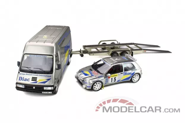 Ottomobile Pack Rallye Monte Carlo Clio Maxi Bugalski Monte Carlo 1995 1:18 OT289B