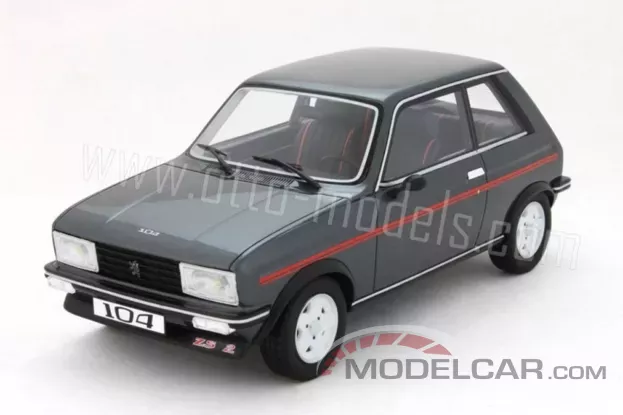 Ottomobile Peugeot 104 ZS2 Vulcain Grey 1:18 OT050