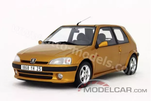 Ottomobile Peugeot 106 S16 Ph. 2 yellow 1:18 OT097