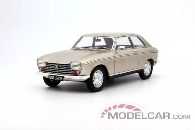 Ottomobile Peugeot 204 Coupe 1965 Beige Metal 1129 1:18 OT1024