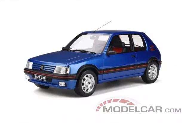 Ottomobile Peugeot 205 GTI 1.9 1989 Bleu Miami 1:12 G041