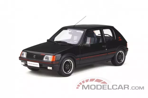 Ottomobile Peugeot 205 GTI Gutmann 1988 black 1:18 OT796