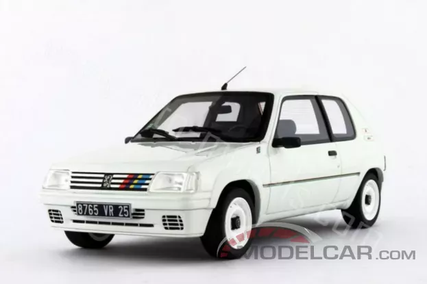 Ottomobile Peugeot 205 Rallye facelift white 1:18 OT548
