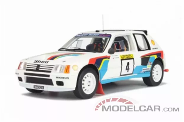 Ottomobile Peugeot 205 T16 1000 Lakes 1984 4 Ari Vatanen 1:18 OT162