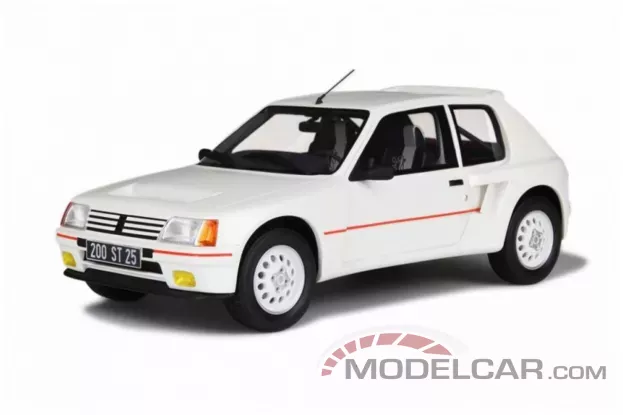 Ottomobile Peugeot 205 T16 Serie 200 1984 white 1:18 OT612