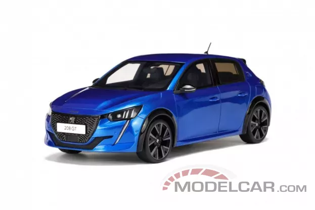 Ottomobile Peugeot 208 GT 2020 Blue Vertigo 1:18 OT392