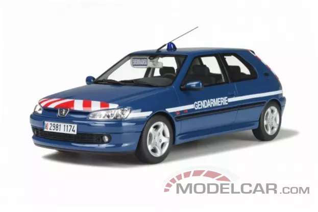 Ottomobile Peugeot 306 Gendarmerie BRI 1998 1:18 OT624