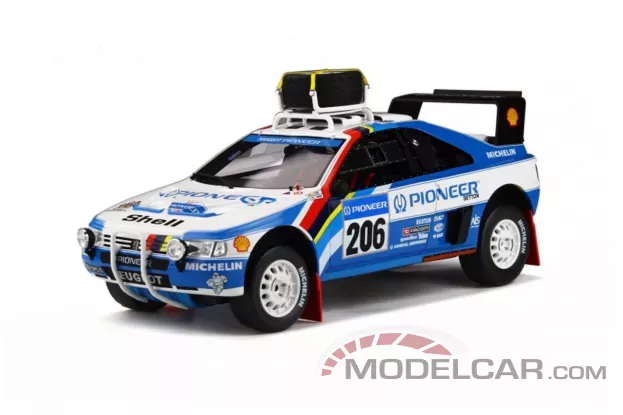 Ottomobile Peugeot 405 T16 Grand Raid 1989 206 J. Ickx 1:18 OT876