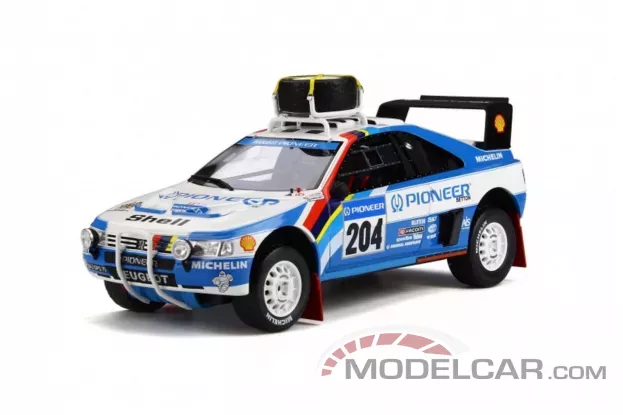 Ottomobile Peugeot 405 T16 Grand Raid 1989 Paris Dakar 204 A. Vatanen 1:18 OT808