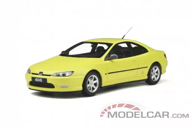 Ottomobile Peugeot 406 Ph.1 Coupe V6 1997 yellow 1:18 OT897