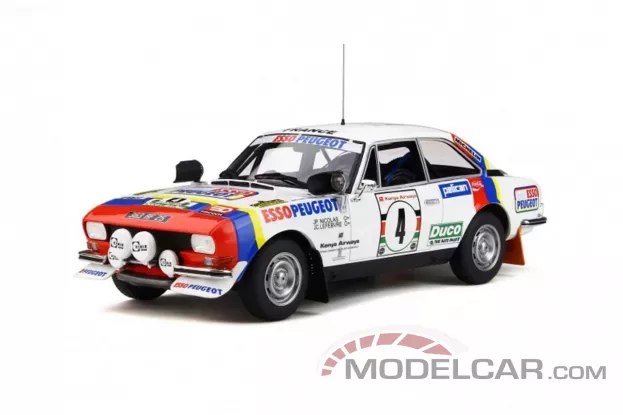 Ottomobile Peugeot 504 Gr4 Coupe V6 Safari Rally 1984 1:18 OT309