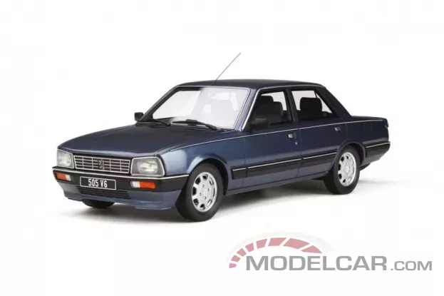 Ottomobile Peugeot 505 V6 1987 Bleu Delft 1:18 OT687