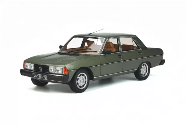 Ottomobile Peugeot 604 GTI 1984 Gris Fumee Metal 1:18 OT887