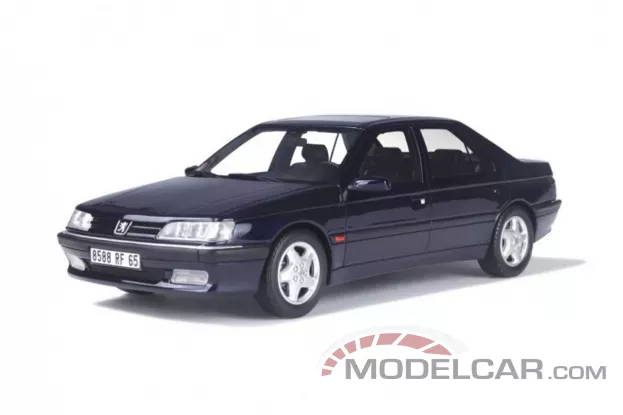 Ottomobile Peugeot 605 SV 24 Bleu Rhodes 1:18 OT206