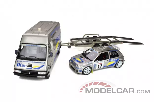 Ottomobile Rally Set Tour de Corse Clio 1 Maxi Ragnotti Tour Corse 1995 1:18 OT289