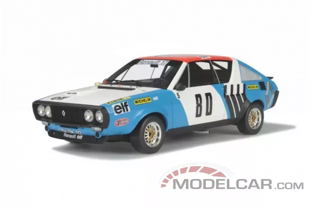 Ottomobile Renault 17 Gordini Groupe 5 Rallye Vercors Vivarais 1975 1:18 OT207