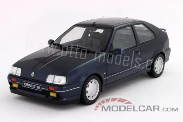 Ottomobile Renault 19 16S Ph. 1 Bleu Sport 1:18 OT035