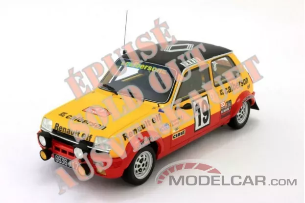 Ottomobile Renault 5 Alpine Gr MC 2 Calberson 1:18 OT034