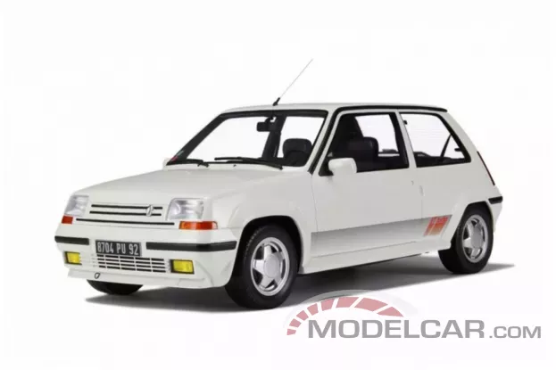 Ottomobile Renault 5 GT Turbo Ph.2 white 1:12 G015