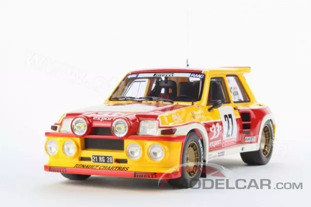 Ottomobile Renault 5 Maxi Turbo 33 Export Rallye Yellow Red 1:18 OT603