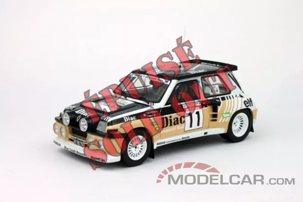 Ottomobile Renault 5 Maxi Turbo Tour de Corse 1986 Beige 1:18 OT019