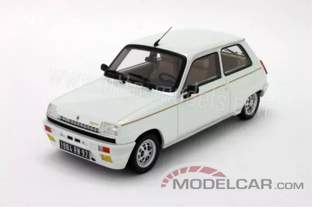 Ottomobile Renault 5 Turbo Laureate white 1:18 OT513