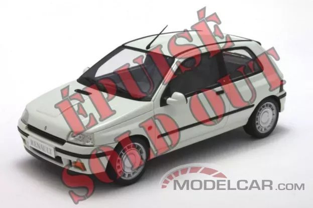 Ottomobile Renault Clio 1 16S Ph. 1 White Glacier 1:18 OT525