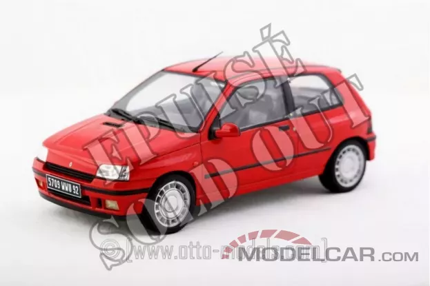Ottomobile Renault Clio 1 16S Ph. 1 red 1:18 OT005
