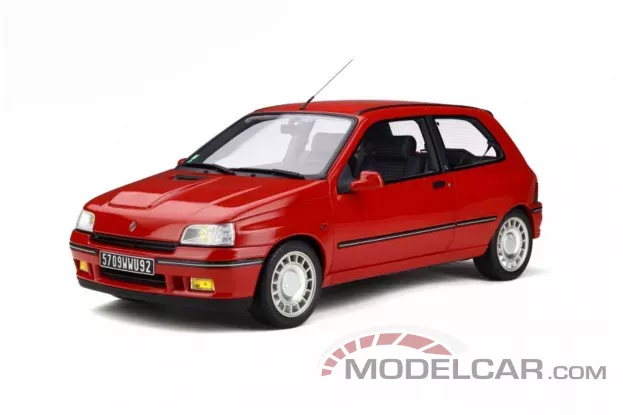 Ottomobile Renault Clio 1 16S Ph.1 1995 Rouge vif 1:12 G045