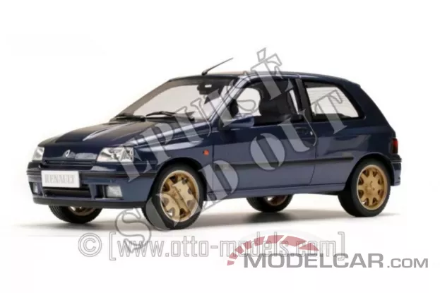 Ottomobile Renault Clio 1 Williams Ph. 2 Bleu Sport 449 1:18 OT001