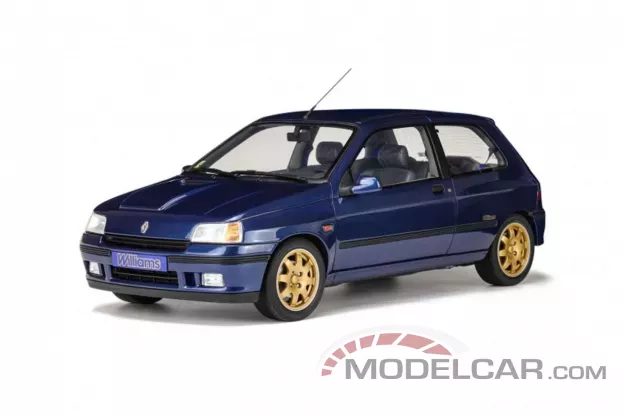 Ottomobile Renault Clio 1 phase 1 Williams 1993 Sport Blue 449 1:12 G071