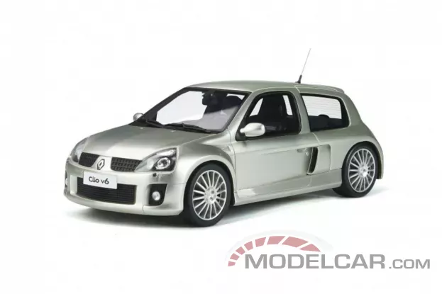 Ottomobile Renault Clio 2 Ph.2 V6 2003 Gris Titanium 1:18 OT842