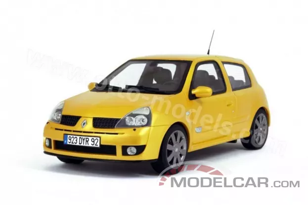Ottomobile Renault Clio 2 RS Ph. 3 Sirius Yellow 1:18 OT552