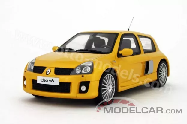 Ottomobile Renault Clio 2 V6 Ph.2 Sirius Yellow 1:18 OT582