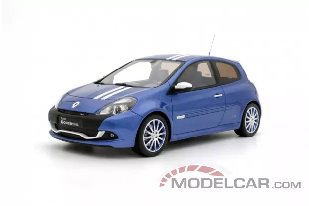 Ottomobile Renault Clio 3 RS Gordini 2012 Blue Malte TE RNT 1:18 OT972