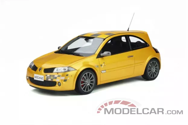 Ottomobile Renault Megane 2 Ph.2 RS R26 Renault F1 Team Edition 2006 Jaune Sirius 1:18 OT914