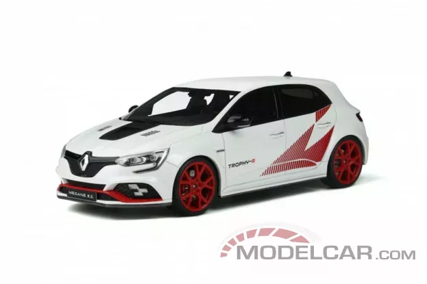 Ottomobile Renault Megane 4 Trophy-R 2019 White Quartz 1:18 OT804