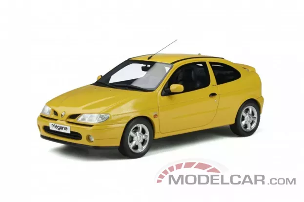 Ottomobile Renault Megane Mk1 Coupe 2.0 16V 1999 Jaune Tournesol 1:18 OT343