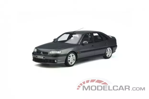 Ottomobile Renault Safrane Bi-Turbo 1994 Gris Tungstene 1:18 OT886
