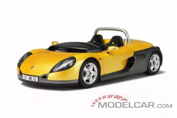 Ottomobile Renault Spider 1996 Sport Yellow 535 Grey 630 1:18 OT161
