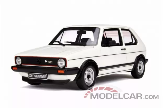 Ottomobile VW Golf 1 GTI Rabbit white 1:18 OT562