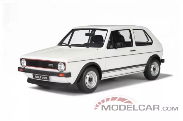 Ottomobile Volkswagen Golf 1 GTI 1600 1975 Polar white 1:12 G024
