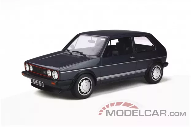 Ottomobile Volkswagen Golf 1 GTI 1800 plus 1983 Helios Blue 1:12 G049