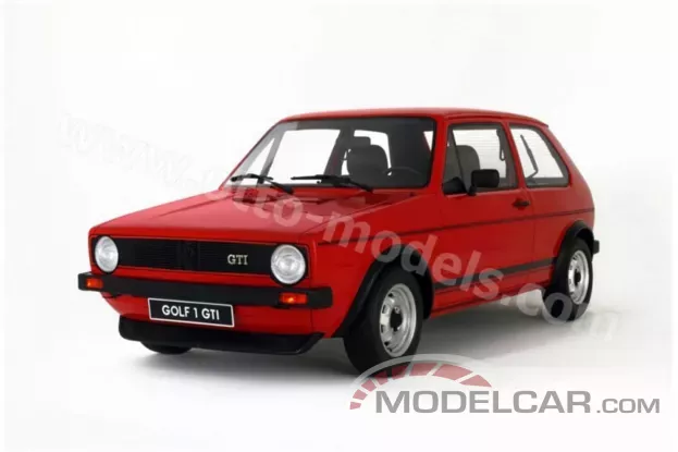 Ottomobile Volkswagen Golf 1 GTI red 1:12 G013